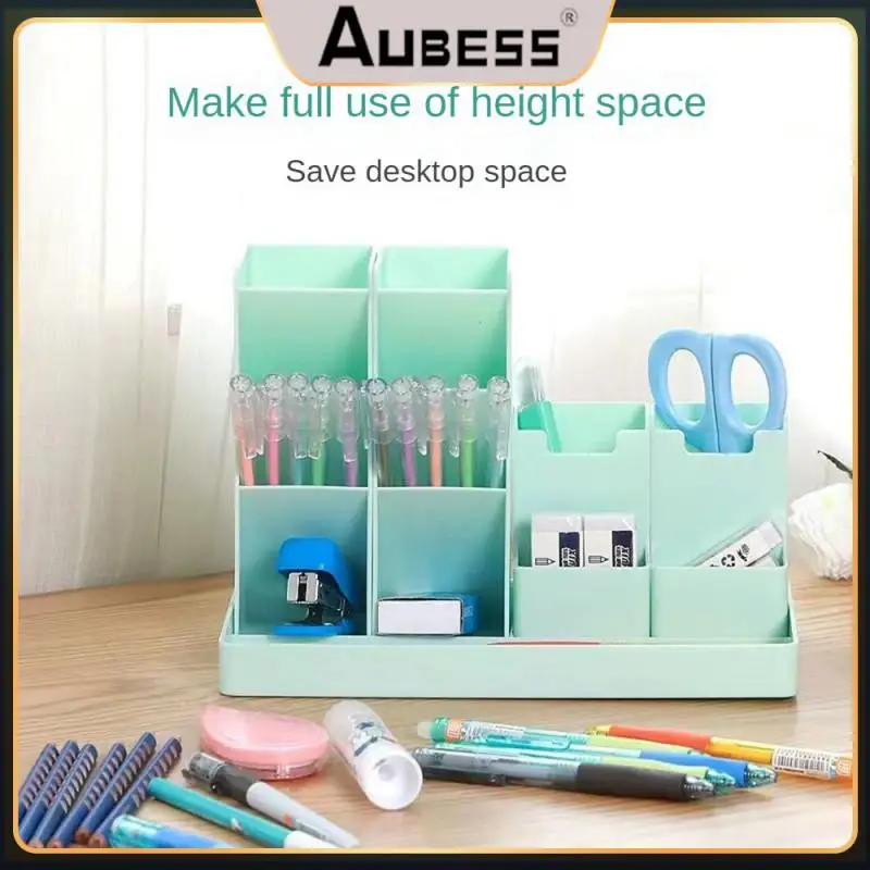 Multi-functional Combination Pen Holder Stepped Design Storage Cartridge Convenient Stationery Storage Rack Anti-corrosion 1pc
Multi-functional Combination Pen Holder Stepped Design Storage Cartridge Convenient Stationery Storage Rack Anti-corrosion 1pc