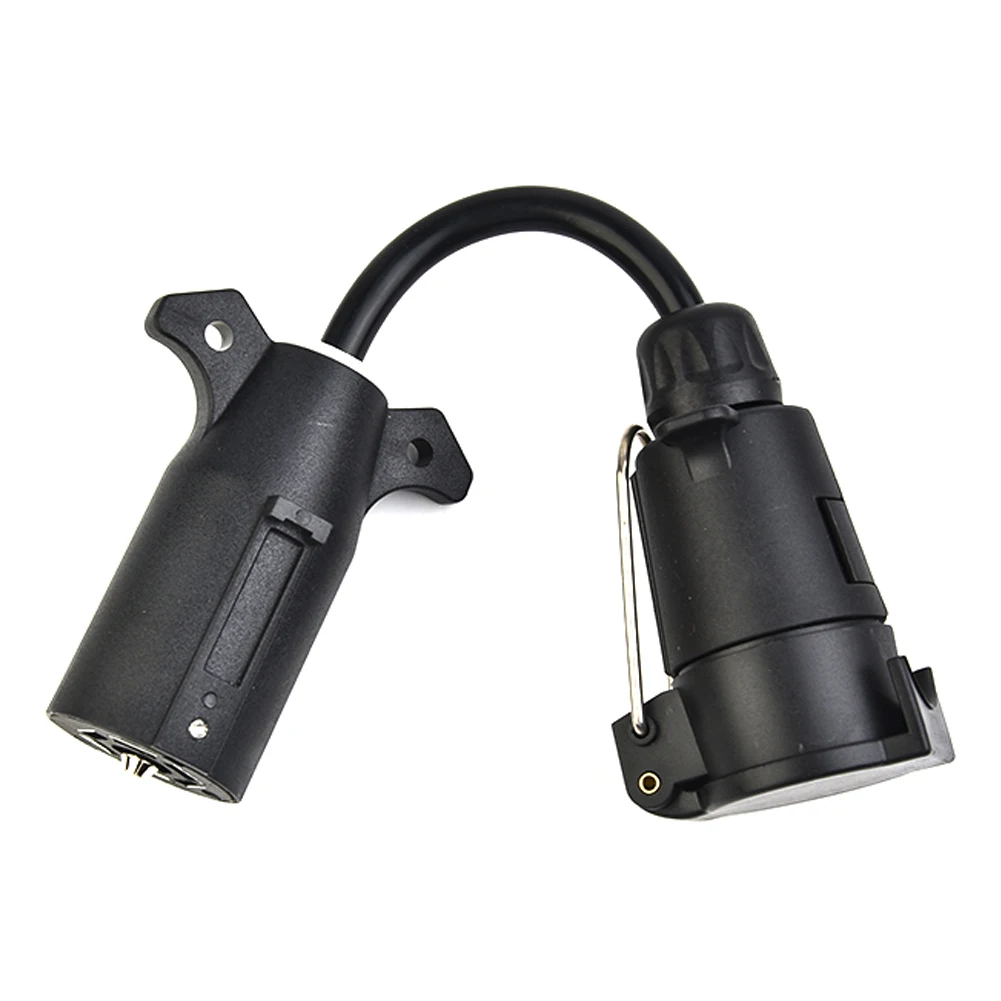 7 Blade RV To 7 Way Pin Trailer Adapter Connector 7 Pin Trailer Light Converter Automobile Wire Towing & Hauling Car Accessories
7 Blade RV To 7 Way Pin Trailer Adapter Connector 7 Pin Trailer Light Converter Automobile Wire Towing & Hauling Car Accessories