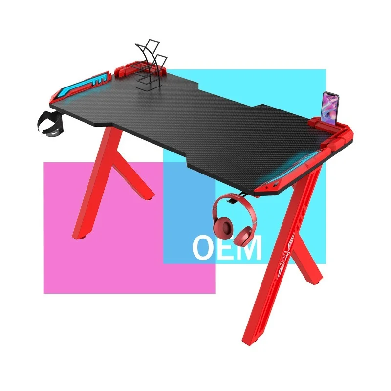 Компьютерный игровой стол, офисный стол с RGB подсветкой, домашняя рабочая станция, игровой стол для прямой трансляции, цельный стол
Компьютерный игровой стол, офисный стол с RGB подсветкой, домашняя рабочая станция, игровой стол для прямой трансляции, цельный стол