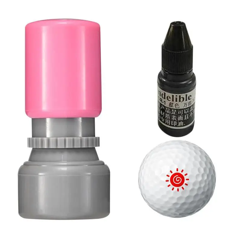 Small Golf Accessories Ball Stamp Golf Ball Marker Stencil Automatic Oil Out Quick Dry Waterproof Ball Stamper For Work Paper
Small Golf Accessories Ball Stamp Golf Ball Marker Stencil Automatic Oil Out Quick Dry Waterproof Ball Stamper For Work Paper