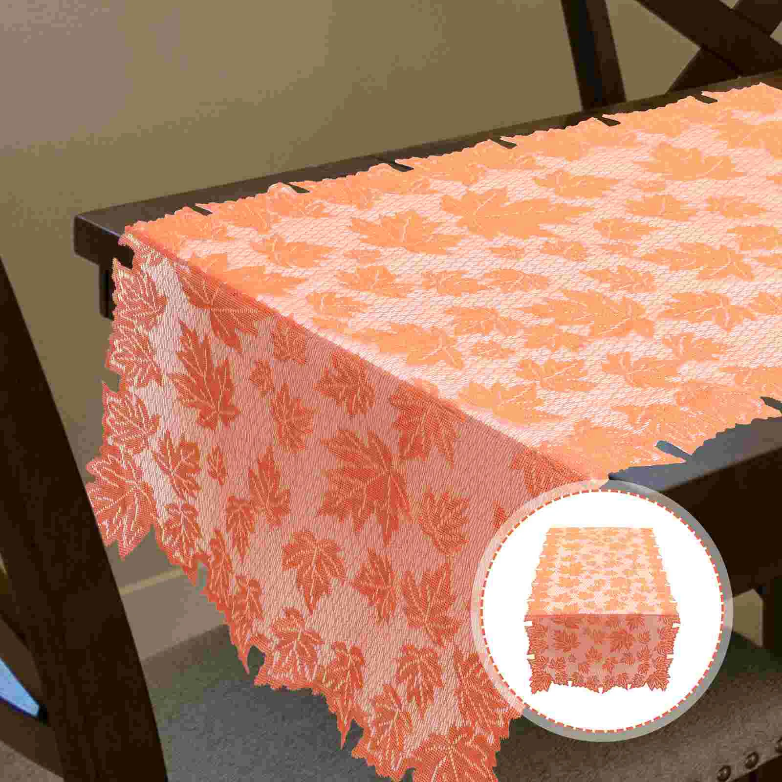 Table Thanksgiving Runner Scarf Maple Leaves Mantle Cloth Fall Cover Autumn Fireplace Tablecloth Harvest
Table Thanksgiving Runner Scarf Maple Leaves Mantle Cloth Fall Cover Autumn Fireplace Tablecloth Harvest