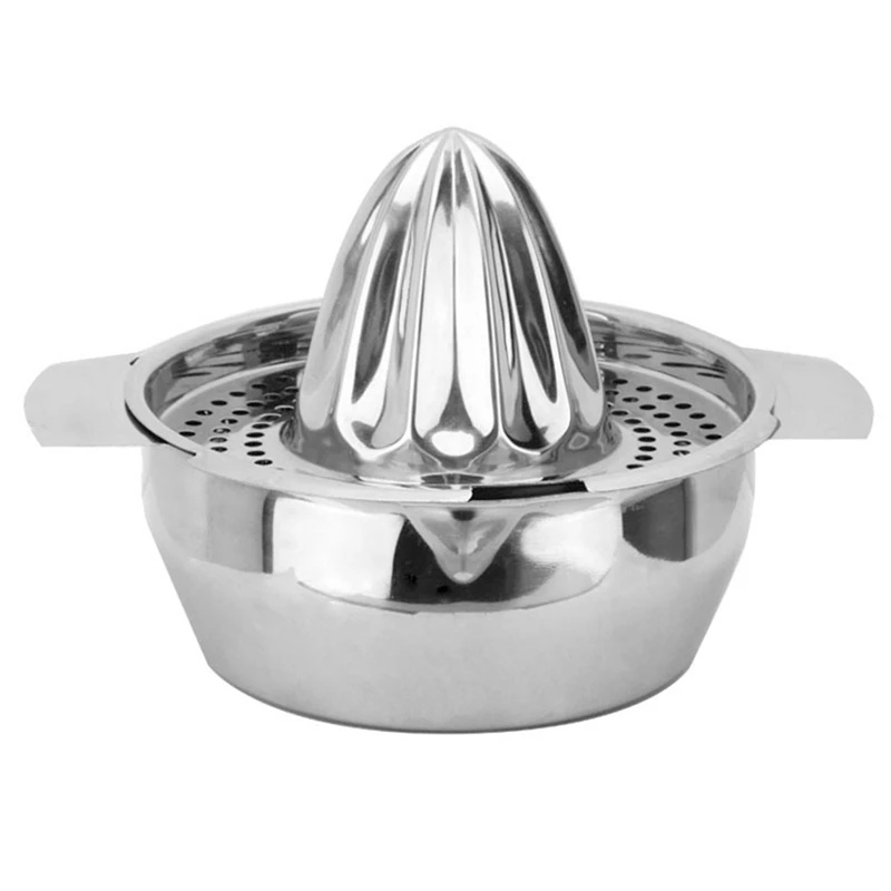 Lemon Squeezer Stainless Steel Manual Lemon Squeezer Orange Squeezer with Container
Lemon Squeezer Stainless Steel Manual Lemon Squeezer Orange Squeezer with Container