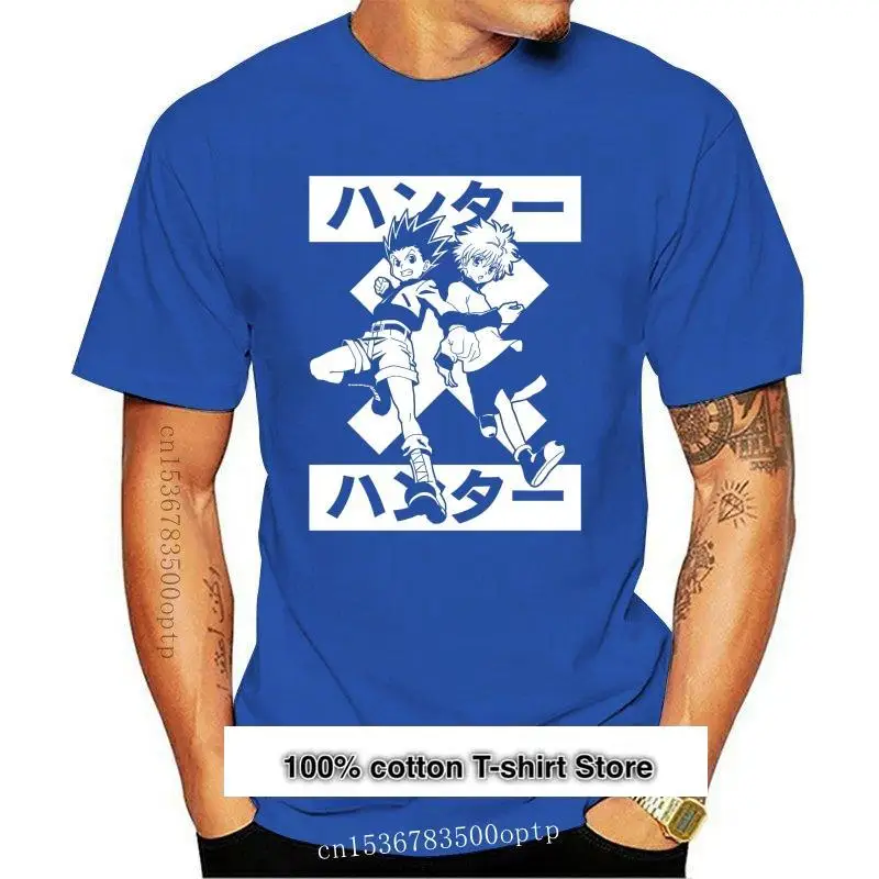 Camiseta negra de Hunter X Hunter para hombre, ropa diverde marca, Camiseta de cuello Round Do, HxH Hanta, nuevo, 2021
Camiseta negra de Hunter X Hunter para hombre, ropa diverde marca, Camiseta de cuello Round Do, HxH Hanta, nuevo, 2021