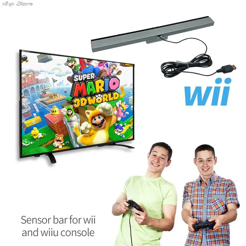 1pc New Wired Motion Sensor Receiver Remote Infrared Ray IR Inductor Bar Game Move Remote Bar Game Supplies For Nintendo Wii
1pc New Wired Motion Sensor Receiver Remote Infrared Ray IR Inductor Bar Game Move Remote Bar Game Supplies For Nintendo Wii