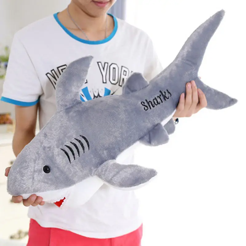 Cute 45cm Soft Giant Large Shark Plush Stuffed Ocean Fish Kawaii Doll Toy Speelgoed Animals Reading Pillow for Children Kids Gif
Cute 45cm Soft Giant Large Shark Plush Stuffed Ocean Fish Kawaii Doll Toy Speelgoed Animals Reading Pillow for Children Kids Gif