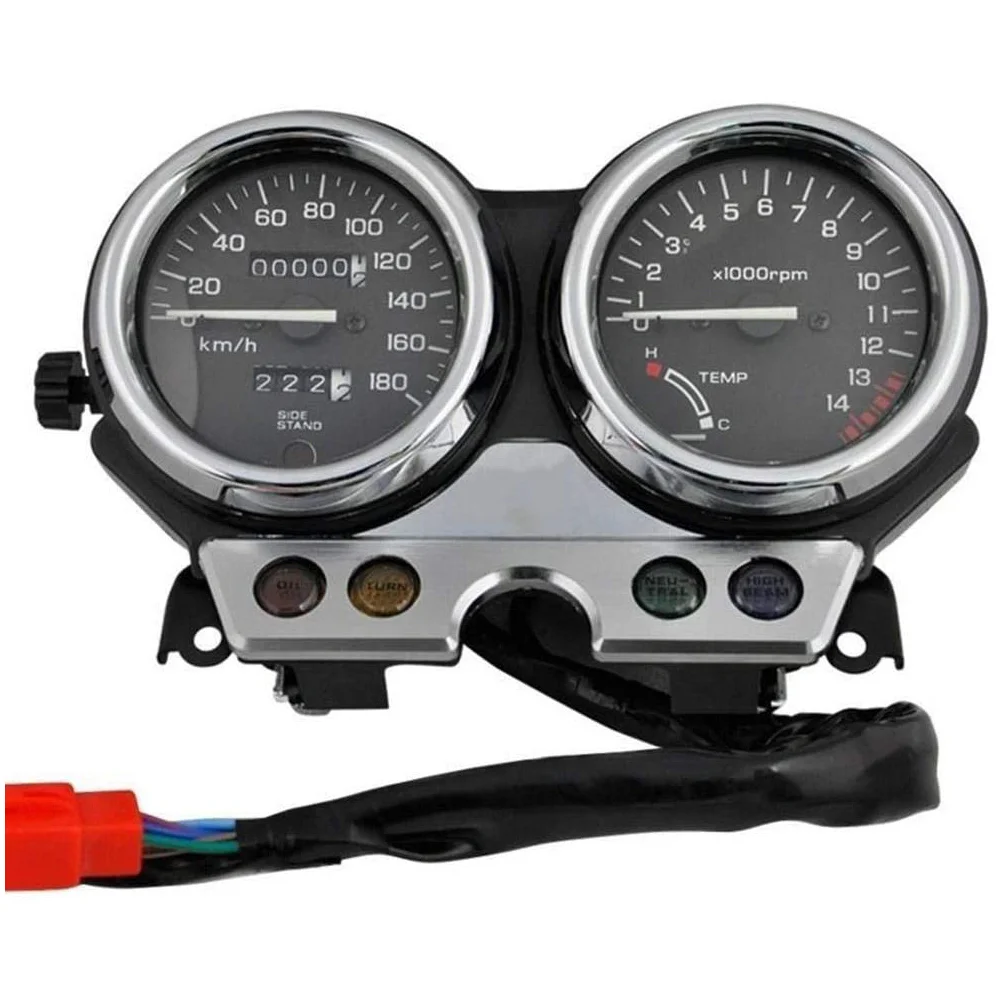 Motorcycle Instrument Gauges Meter Cluster Speedometer Odometer Tachometer For HONDA CB400 1992-1994 CB400SF NC31 92-94
Motorcycle Instrument Gauges Meter Cluster Speedometer Odometer Tachometer For HONDA CB400 1992-1994 CB400SF NC31 92-94