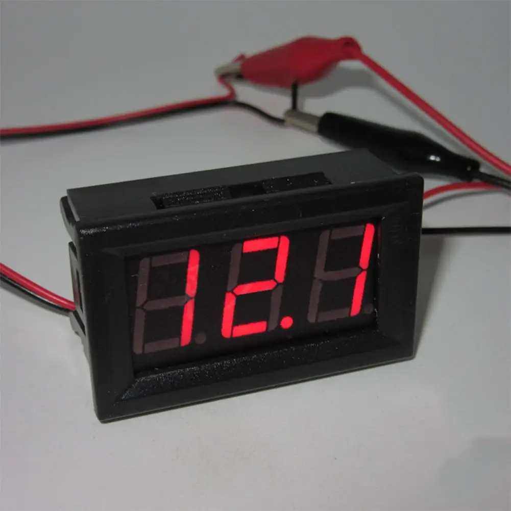 0.56 Inch Mini Red Green Blue LED Display Panel Voltage Meter Voltmeter Home Use Voltage 3 Three Digital DC 4.5V 30V 2Wires
0.56 Inch Mini Red Green Blue LED Display Panel Voltage Meter Voltmeter Home Use Voltage 3 Three Digital DC 4.5V 30V 2Wires
