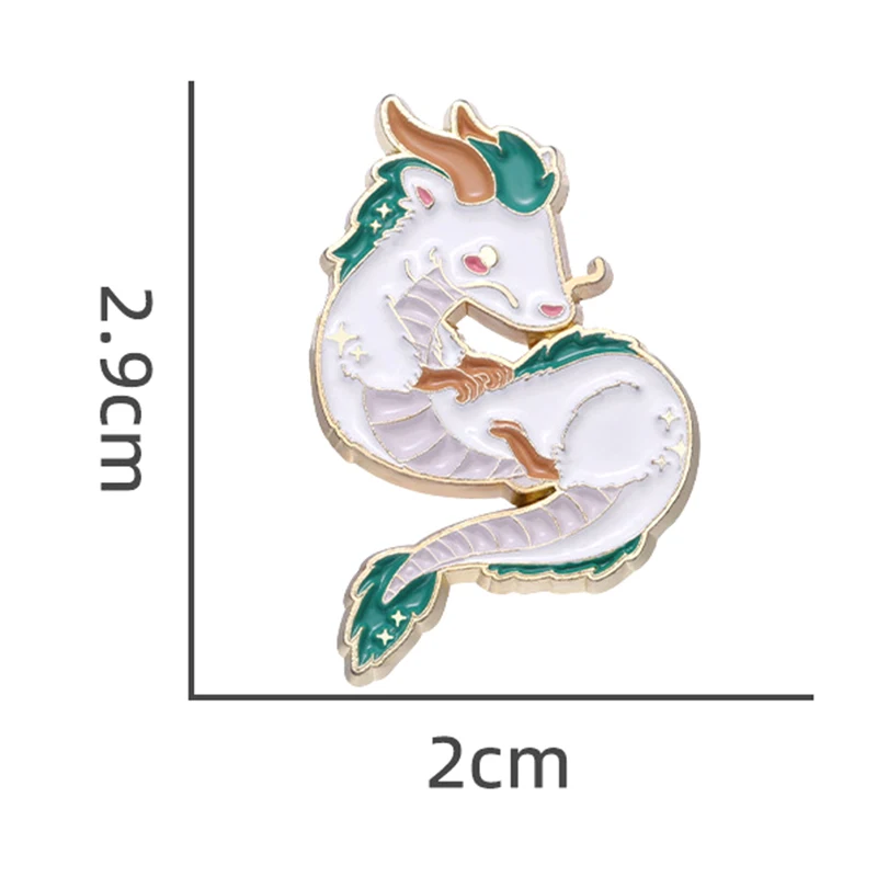 1PC Cartoon White Fox Dragon Enamel Pin Badges Brooches Women Clothing Jewelry Party Accessories Drop Shipping
1PC Cartoon White Fox Dragon Enamel Pin Badges Brooches Women Clothing Jewelry Party Accessories Drop Shipping