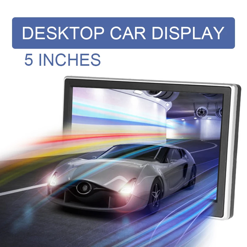 5-дюймовый автомобильный монитор TFT LCD HD цифровой экран 16:9 174X113X19 мм 2-сторонний видеовход для камеры заднего вида DVD VCD
5-дюймовый автомобильный монитор TFT LCD HD цифровой экран 16:9 174X113X19 мм 2-сторонний видеовход для камеры заднего вида DVD VCD