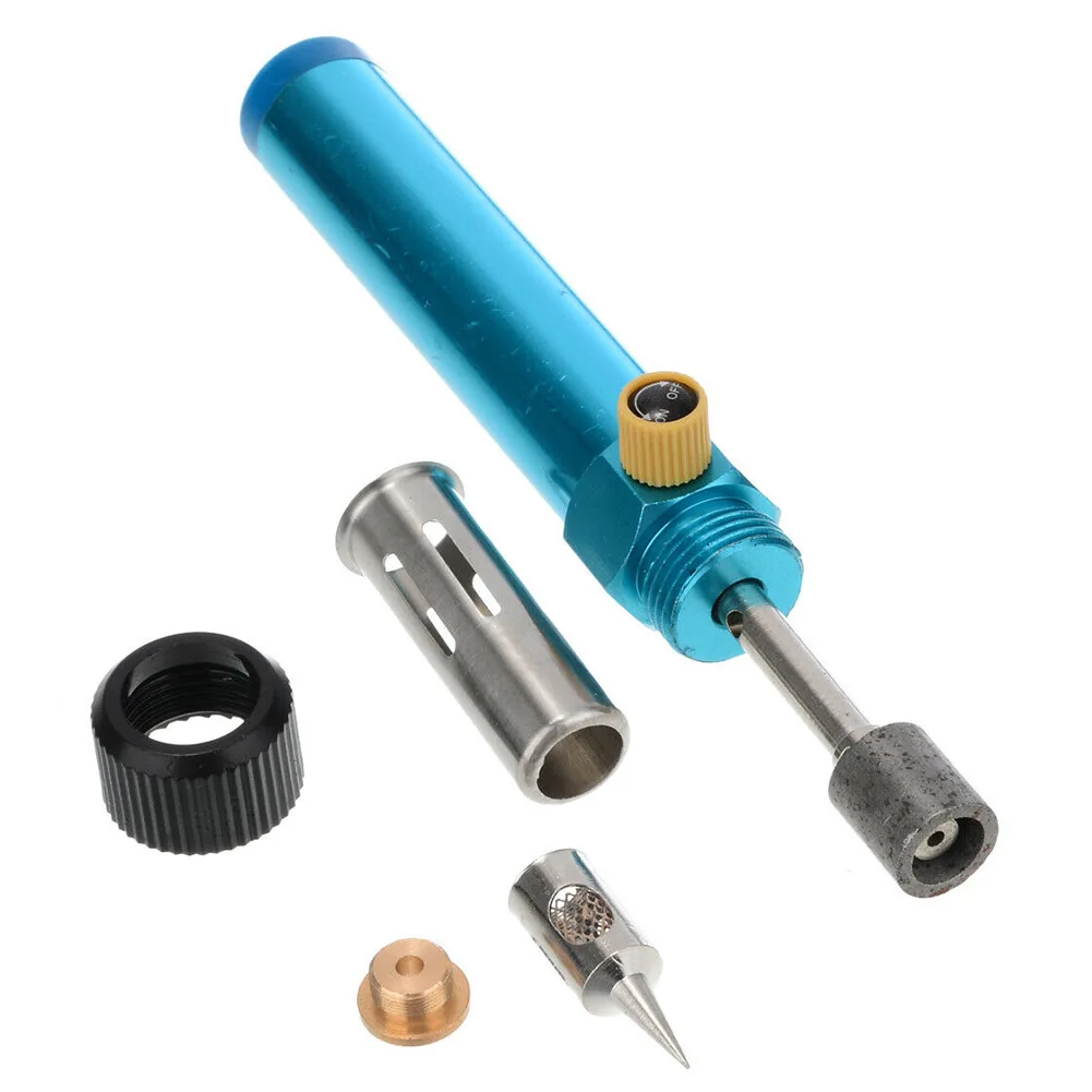 Soldering Iron Kit Portable Welding Pen Burner Blow Torch Gas Soldering Iron Cordless Butane Tip Tool Welding Tool
Soldering Iron Kit Portable Welding Pen Burner Blow Torch Gas Soldering Iron Cordless Butane Tip Tool Welding Tool