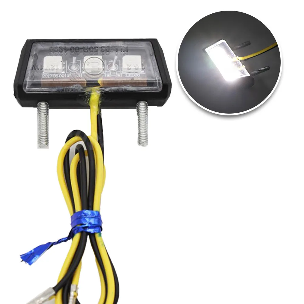 12V Mini Motorcycle LED Tail Rear Light Motorbike License Plate Light Car Auto Rear Light Black Plastic vehicle Accessories
12V Mini Motorcycle LED Tail Rear Light Motorbike License Plate Light Car Auto Rear Light Black Plastic vehicle Accessories