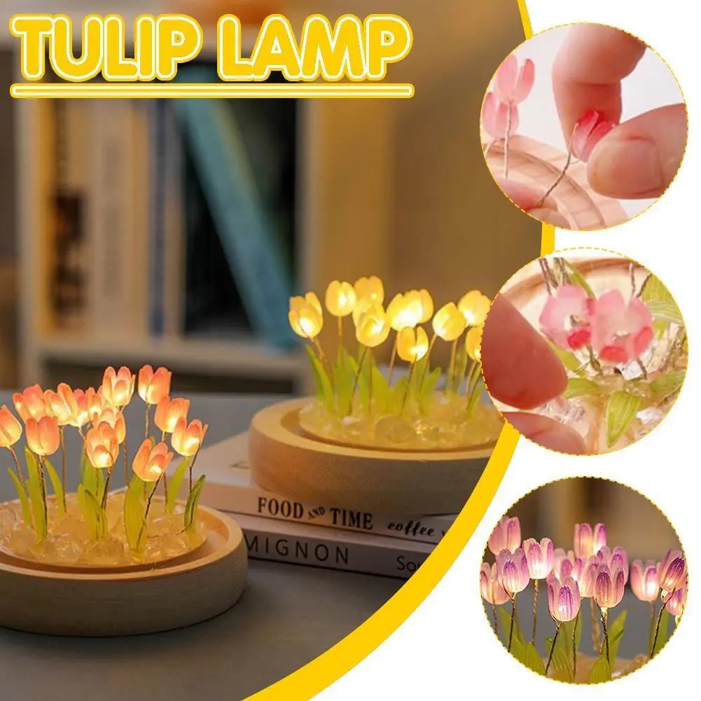 Tulip Night Lights Diy Material Package Creative Night Lamp Living Desktop Decoration Bedroom Gift Living Room Ornaments Ro J4H9
Tulip Night Lights Diy Material Package Creative Night Lamp Living Desktop Decoration Bedroom Gift Living Room Ornaments Ro J4H9