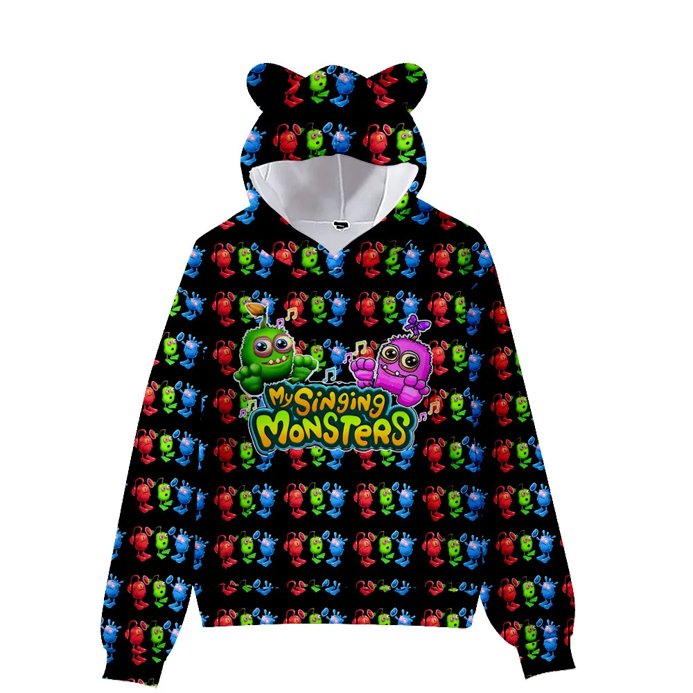 3D New My Singing Monsters Monster Concert Cat Ears Pullover Anime Hooded Sweater Adult Children Fashion Loose Sweater
3D New My Singing Monsters Monster Concert Cat Ears Pullover Anime Hooded Sweater Adult Children Fashion Loose Sweater