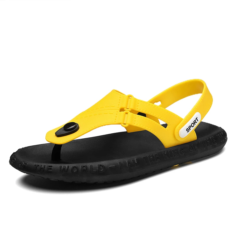 2022 New Summer Cool Water Flip Flops Men High quality Soft Leather Beach Slippers Fashion Man Casual Sandals Zapatos Hombre
2022 New Summer Cool Water Flip Flops Men High quality Soft Leather Beach Slippers Fashion Man Casual Sandals Zapatos Hombre