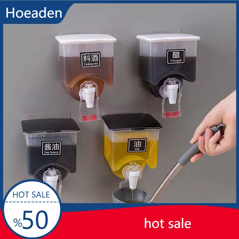 Wall-mounted Liquid Seasoning Tank Automatic Seasoning Bottles Vinegar Dispenser
Wall-mounted Liquid Seasoning Tank Automatic Seasoning Bottles Vinegar Dispenser