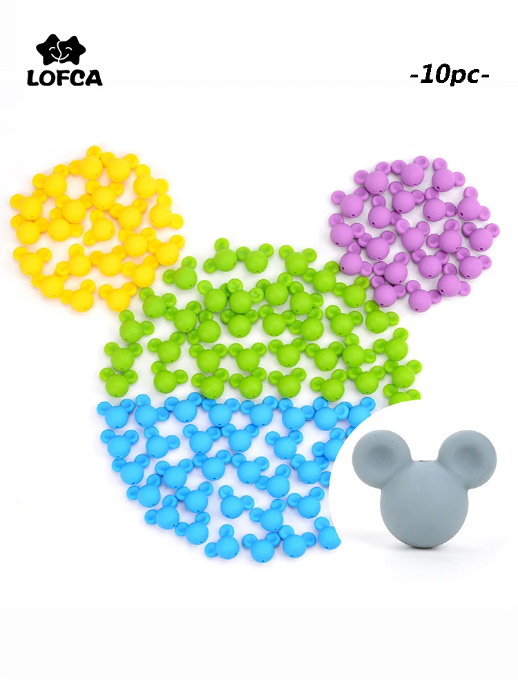 Silicone Beads Teething Beads 10pcs/lot Mouse Baby Teether Food Grade Colorful Chew Necklace Bracelet Bangle Jewelry Making
Silicone Beads Teething Beads 10pcs/lot Mouse Baby Teether Food Grade Colorful Chew Necklace Bracelet Bangle Jewelry Making