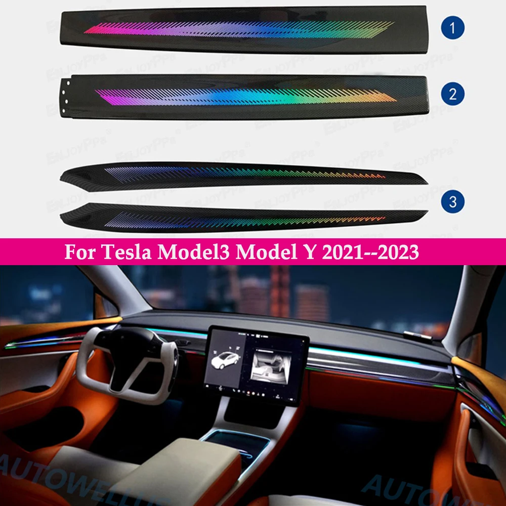 Дверь приборной панели телефона Tesla Model3/Y Модель 3 2021-2023, радужная атмосферная лампа, украшение окружающей среды, 64 цвета
Дверь приборной панели телефона Tesla Model3/Y Модель 3 2021-2023, радужная атмосферная лампа, украшение окружающей среды, 64 цвета