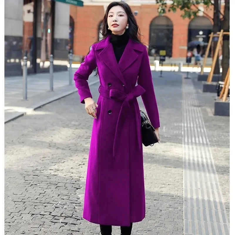 Winter Jacket Women 2023 New Fashion Slim All-match Woolen Ouerwear Female Waist Long Large Size Thick Woolen Coat Top
Winter Jacket Women 2023 New Fashion Slim All-match Woolen Ouerwear Female Waist Long Large Size Thick Woolen Coat Top