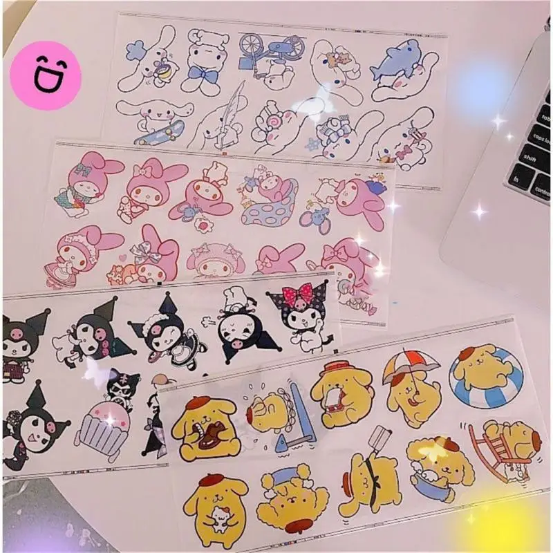 Kawaii Sanrio Sticker My Melody Cinnamoroll Accessories Cute Beauty Cartoon Anime Decorate Material Stickers Toys for Girls Gift
Kawaii Sanrio Sticker My Melody Cinnamoroll Accessories Cute Beauty Cartoon Anime Decorate Material Stickers Toys for Girls Gift