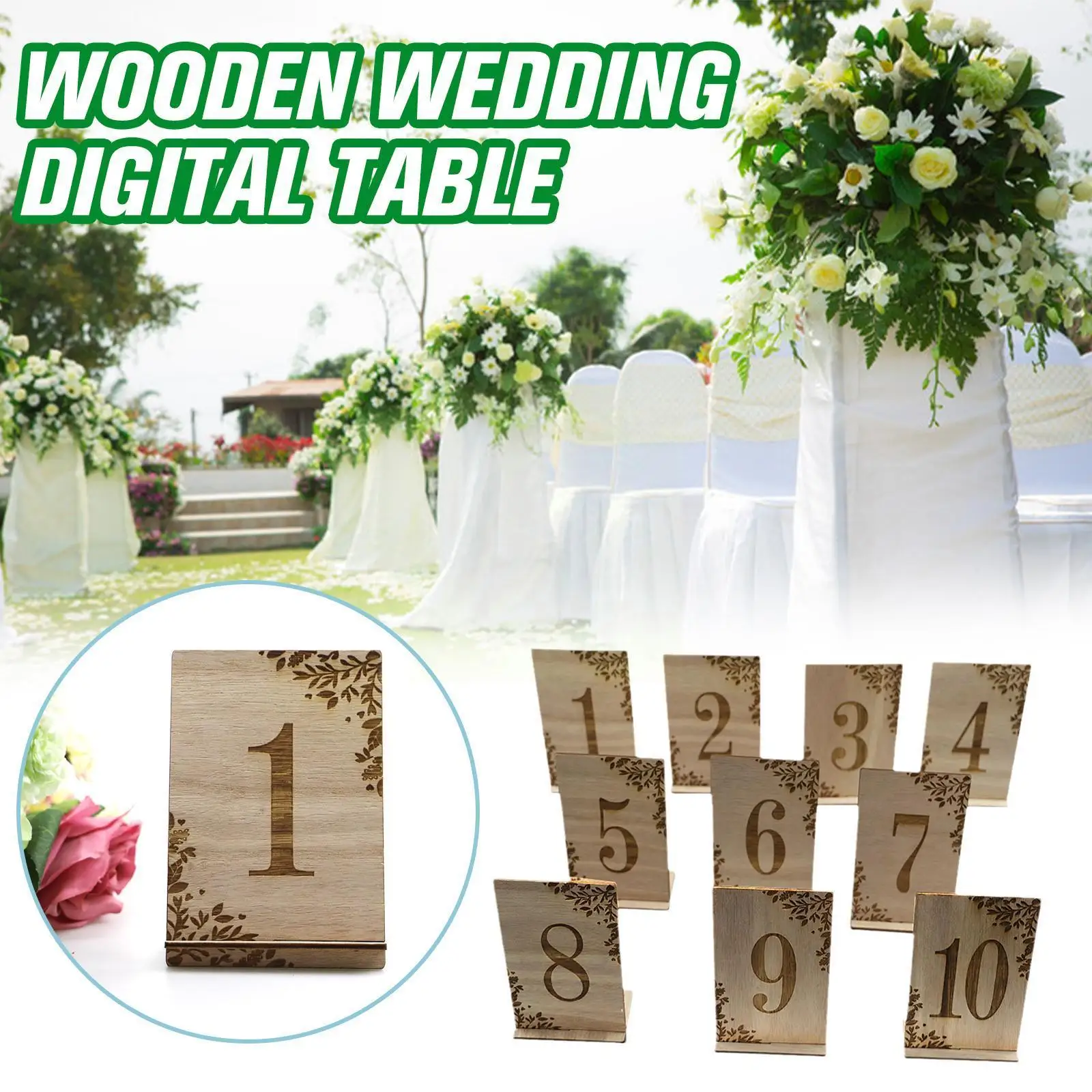 Wedding Supplies Wooden Crafts Digital Seat Cards Creative Ornaments Desktop Home Decorations D0G8
Wedding Supplies Wooden Crafts Digital Seat Cards Creative Ornaments Desktop Home Decorations D0G8