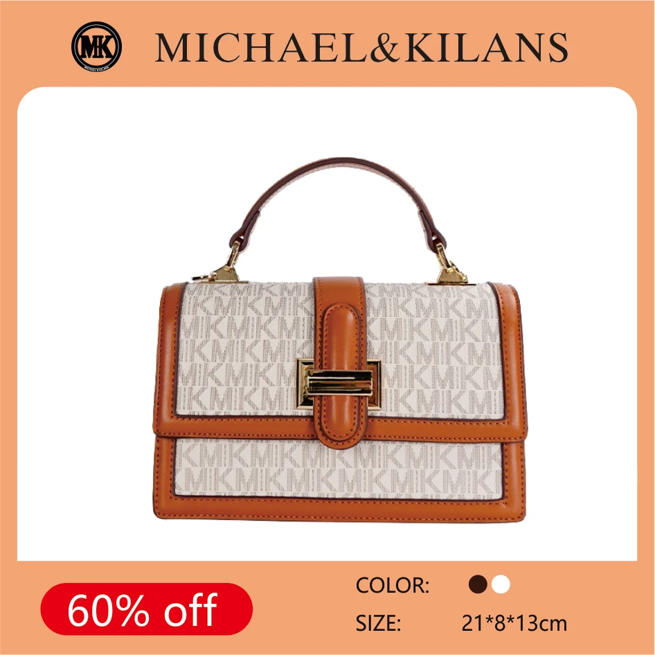 MK Bag MICHAEL&KILANS Luxury Designer Handbag For Women Kors One Shoulder Bag Retro Hand-held Temperament Inclined Shoulder Bag
MK Bag MICHAEL&KILANS Luxury Designer Handbag For Women Kors One Shoulder Bag Retro Hand-held Temperament Inclined Shoulder Bag