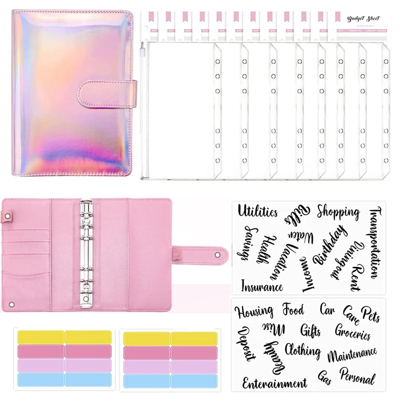 Budget Binder Set - Budget Binder With Cash Envelopes, Cash Organizer Money Saving Binder Cash Envelopes For Budgeting
Budget Binder Set - Budget Binder With Cash Envelopes, Cash Organizer Money Saving Binder Cash Envelopes For Budgeting