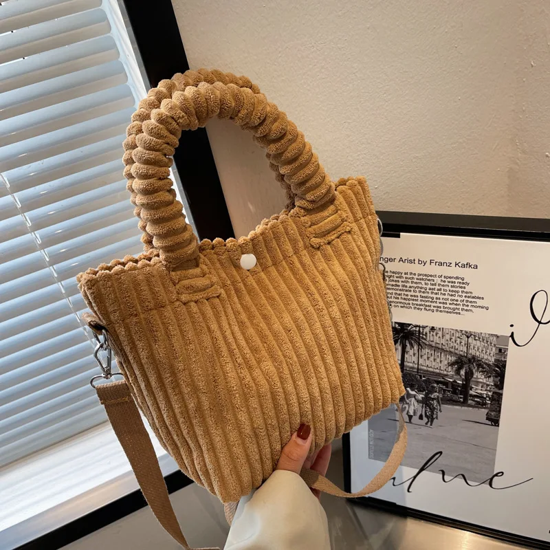Corduroy Small Handbags Fashion Women Handbag Shoulder Crossbody Bags Simple Bucket Bag Ladies Hand Bags Casual Famale Tote Bag
Corduroy Small Handbags Fashion Women Handbag Shoulder Crossbody Bags Simple Bucket Bag Ladies Hand Bags Casual Famale Tote Bag