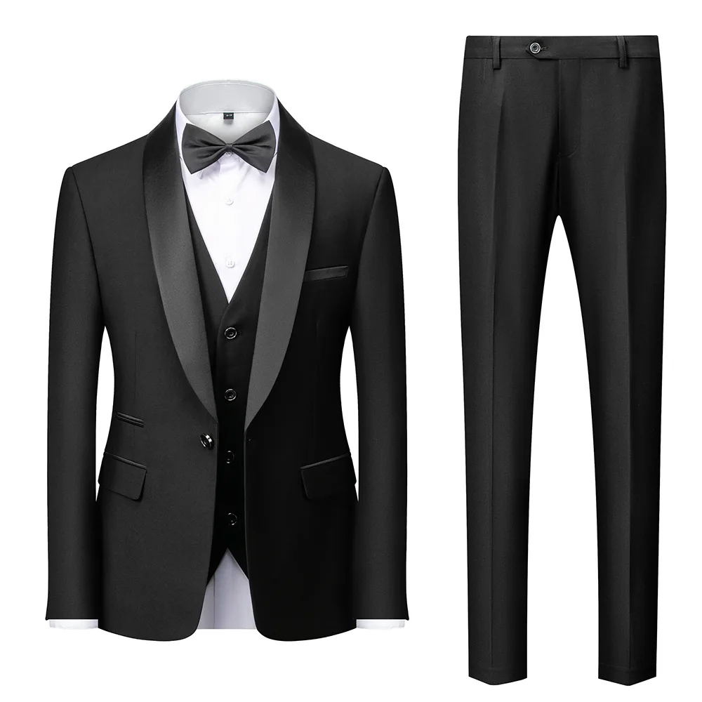 New Arrival Slim Fit Blazers Ball And Groom Suits For Men Boutique Fashion Wedding( Jacket + Vest + Pants )
New Arrival Slim Fit Blazers Ball And Groom Suits For Men Boutique Fashion Wedding( Jacket + Vest + Pants )