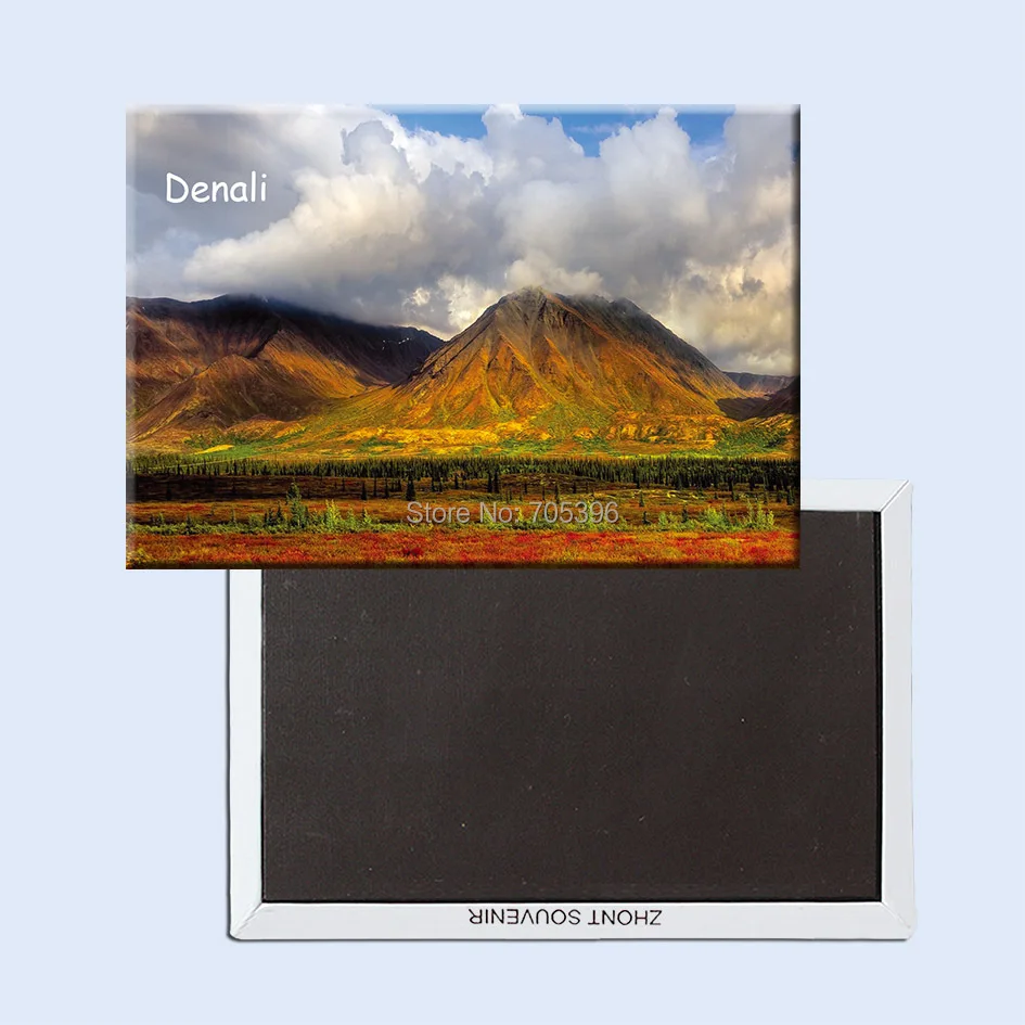 Tourist Refrigerator Magnets 78*54mm,Denali National Park Travel Rigid Fridge Magnets 20854
Tourist Refrigerator Magnets 78*54mm,Denali National Park Travel Rigid Fridge Magnets 20854