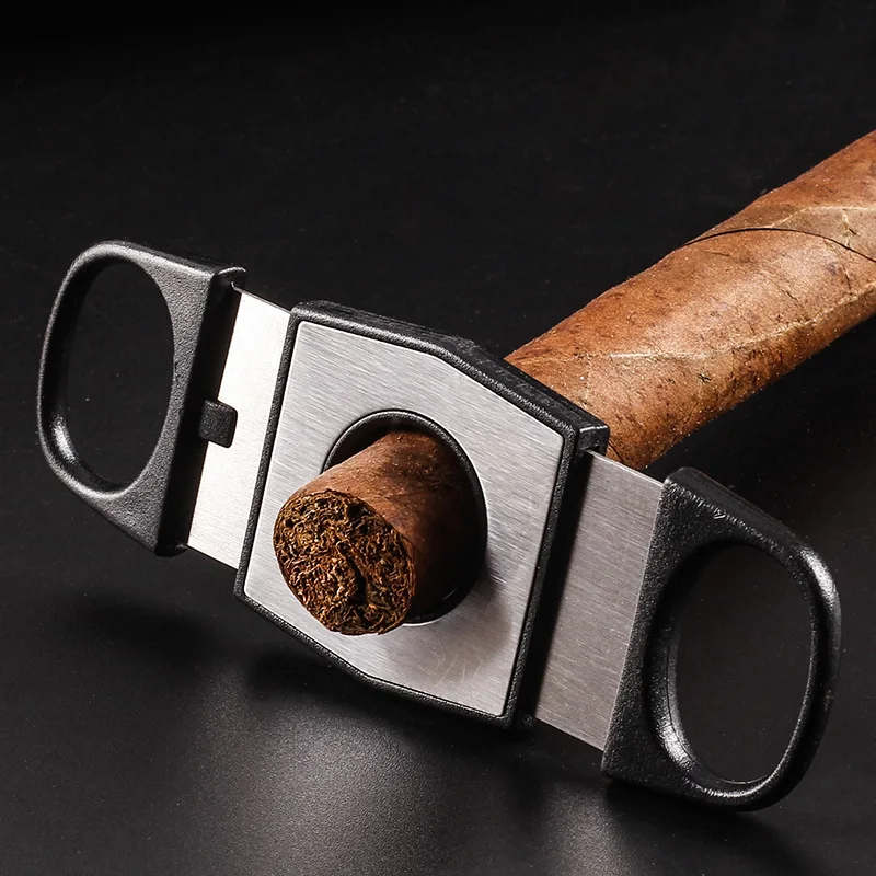 

Stainless Steel Cigar Cutter Cigar Scissors Cigar Knife Sharp Blade Cigar Knife Guillotine Smoking Cigar Tool Gift Accessories