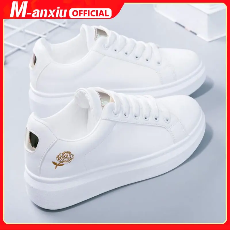 2022 Women Casual Shoes New Spring White Sneakers Breathable Flower Lace-Up Women Sneakers Women Shoes Fashion Embroidered
2022 Women Casual Shoes New Spring White Sneakers Breathable Flower Lace-Up Women Sneakers Women Shoes Fashion Embroidered