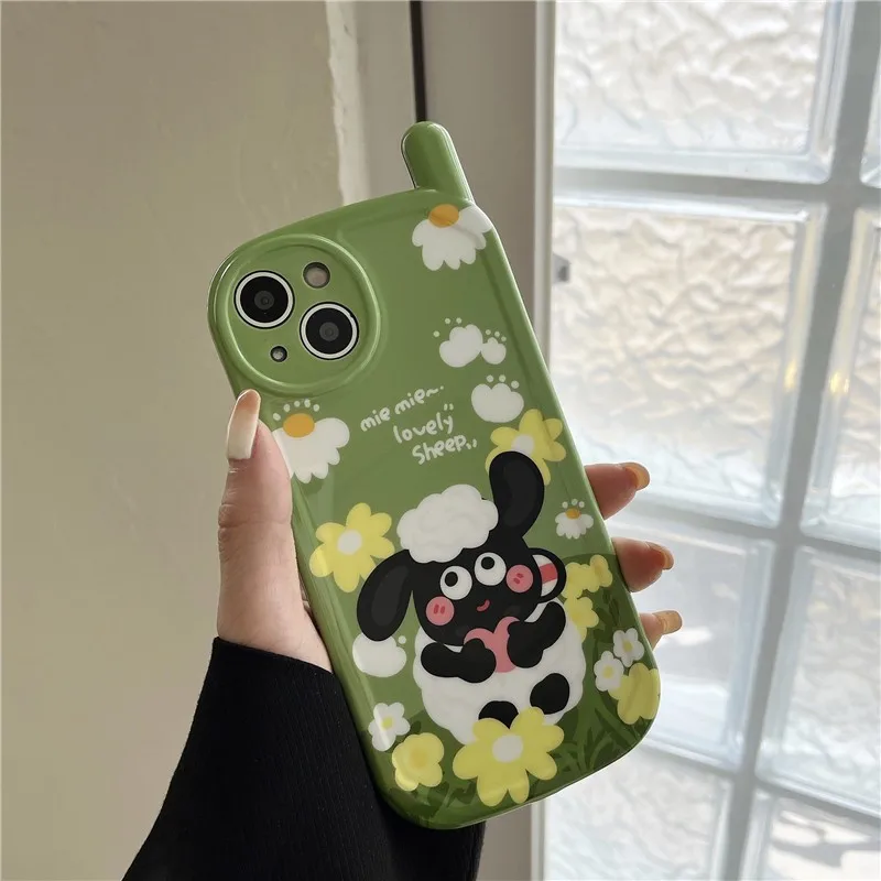 Cute Cartoon Flowers Animal Little Sheep Rabbit Bear Couple Soft Case For Iphone 11 12 13 Pro Max Xr X Xs Anti-drop Cover Fundas
Cute Cartoon Flowers Animal Little Sheep Rabbit Bear Couple Soft Case For Iphone 11 12 13 Pro Max Xr X Xs Anti-drop Cover Fundas
