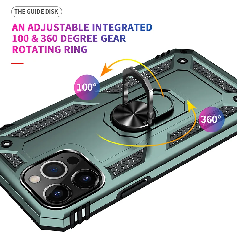 Achenxi Magnetic Finger Ring Holder Phone Case for iPhone 13 ProMax, 12 Mini, 11 Pro, XR, Xs, X, 8, 7Plus, Shockproof Case
Achenxi Magnetic Finger Ring Holder Phone Case for iPhone 13 ProMax, 12 Mini, 11 Pro, XR, Xs, X, 8, 7Plus, Shockproof Case