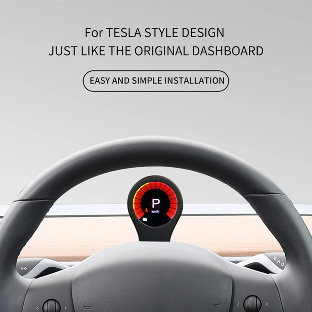 Car Head Up LCD Mileage Speed Display For Tesla Model 3 2019-2022 Model Y 2021 2022 Display Mileage Speed Door Open Information
Car Head Up LCD Mileage Speed Display For Tesla Model 3 2019-2022 Model Y 2021 2022 Display Mileage Speed Door Open Information