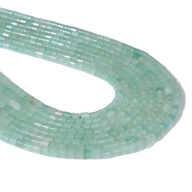 4mm Natural Green Aventurine Jades Tube Beads Crystal Gem Stone Loose Healing Energy Spacer Stone for Jewelry Making Finding
4mm Natural Green Aventurine Jades Tube Beads Crystal Gem Stone Loose Healing Energy Spacer Stone for Jewelry Making Finding