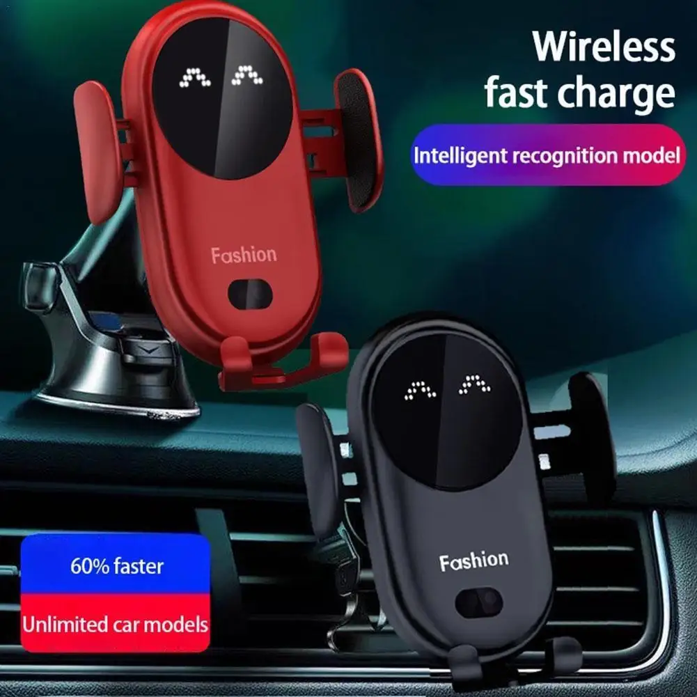 Wireless Charger Car Phone Holder Qi Induction Smart Sensor Fast Charging Stand Mount For Samsung S11 Note 10 iPhone 11 Pro 10W
Wireless Charger Car Phone Holder Qi Induction Smart Sensor Fast Charging Stand Mount For Samsung S11 Note 10 iPhone 11 Pro 10W