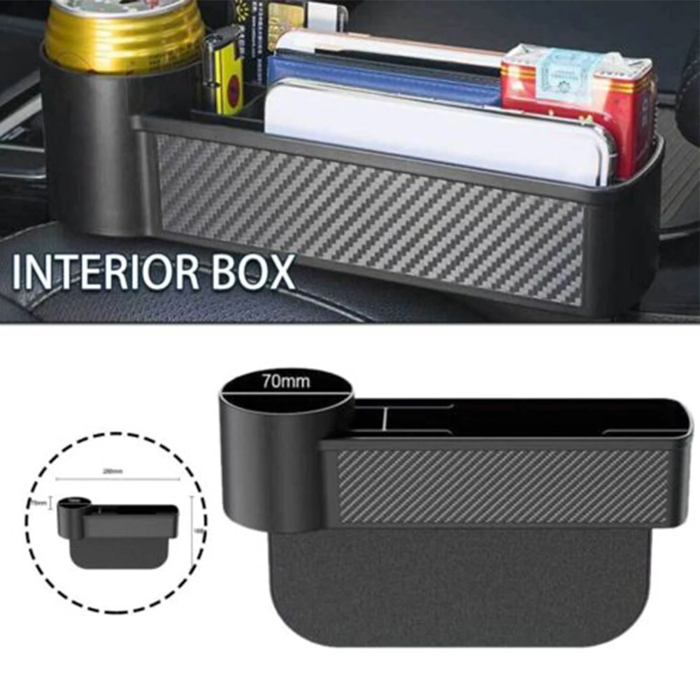 Auto Car Car Storage Box Cup Holder 1 Piece 260x75x168mm ABS Black Car Interior For Car Seats Gap None Brand New
Auto Car Car Storage Box Cup Holder 1 Piece 260x75x168mm ABS Black Car Interior For Car Seats Gap None Brand New