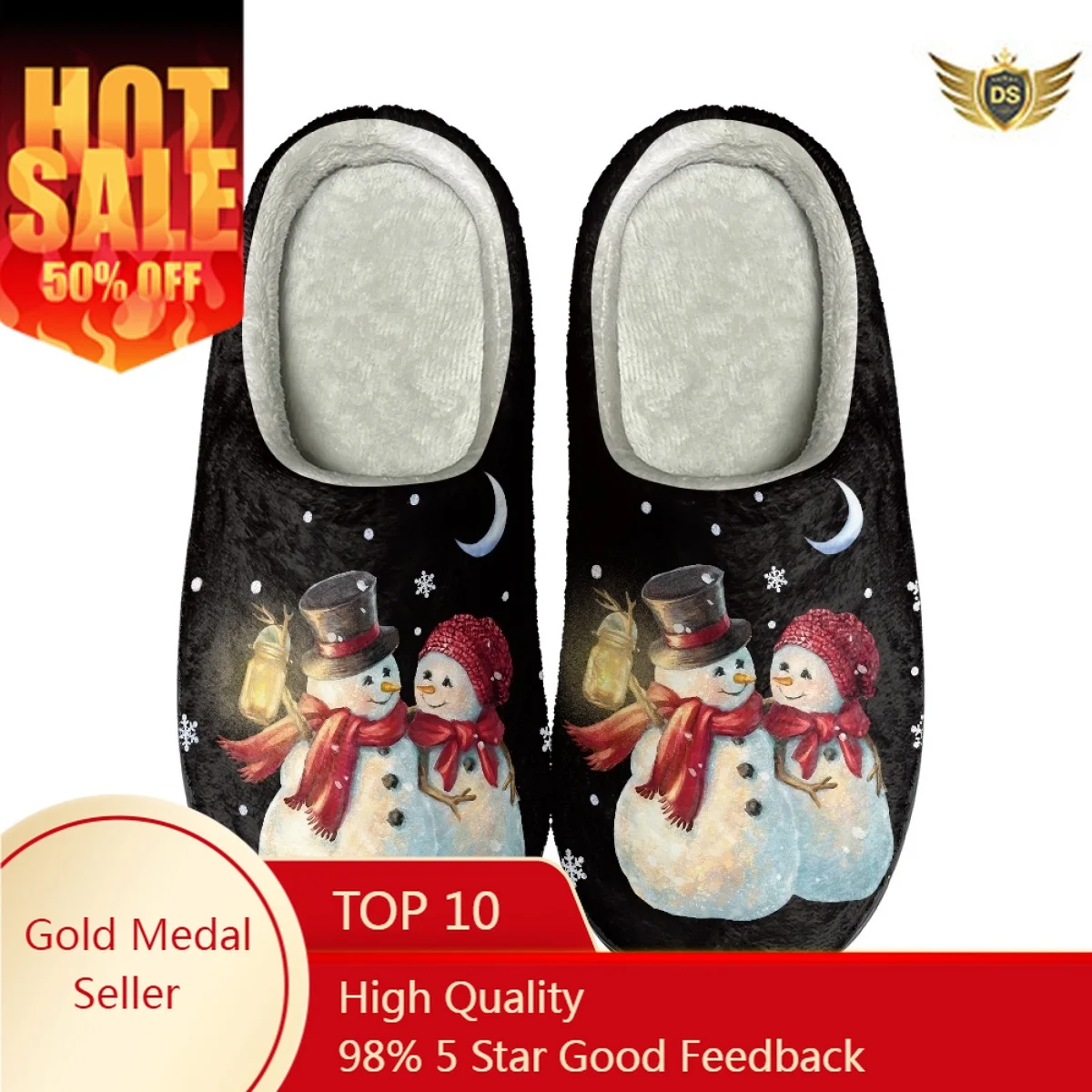 Winter House Warm Cotton Slippers Christmas Design Women's Indoor Warm Flats Footwear Dropshipping Non-Slip Couple Home Slides
Winter House Warm Cotton Slippers Christmas Design Women's Indoor Warm Flats Footwear Dropshipping Non-Slip Couple Home Slides