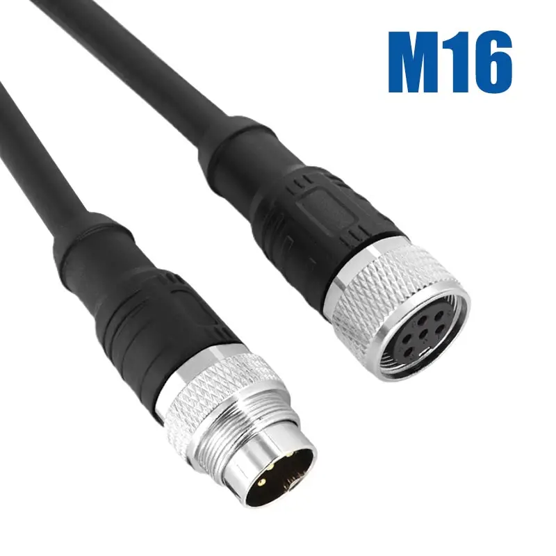 M16 водонепроницаемый авиационный Штекерный датчик IP67 4 5 6 7 8 12-контактный соединительный кабель промышленного класса Штекерный и гнездовой ...
M16 водонепроницаемый авиационный Штекерный датчик IP67 4 5 6 7 8 12-контактный соединительный кабель промышленного класса Штекерный и гнездовой ...