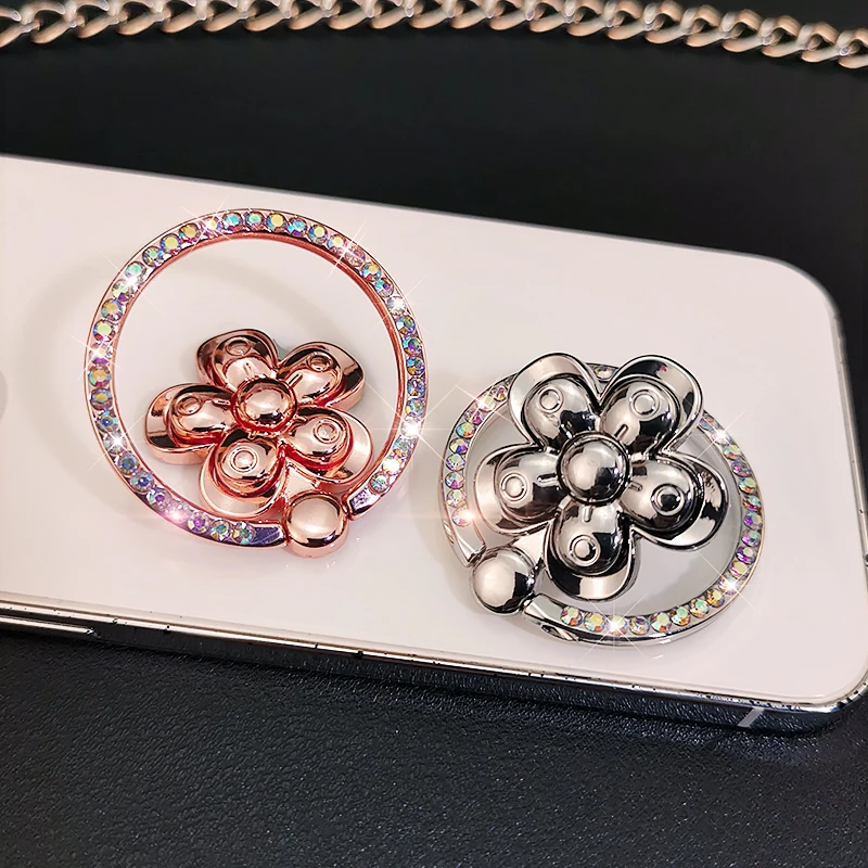 Diamond Finger Buckle Three-dimensional Flower Buckle Female Phone Case Universal Desk Holder Mobile Phone Ring Buckle Bracket
Diamond Finger Buckle Three-dimensional Flower Buckle Female Phone Case Universal Desk Holder Mobile Phone Ring Buckle Bracket