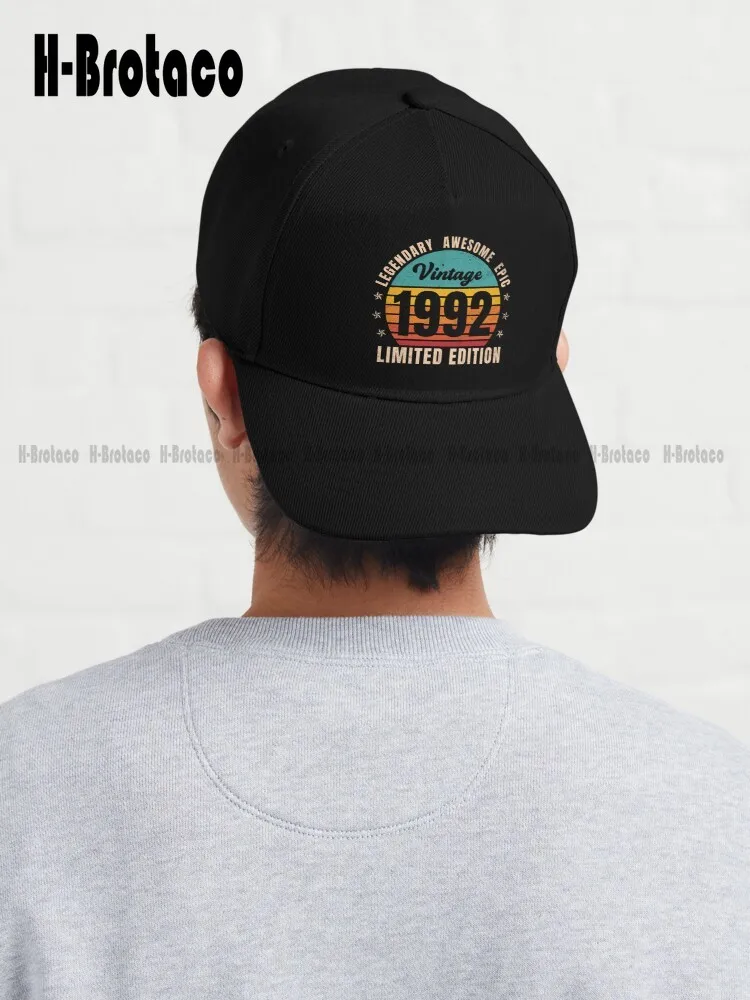 Birthday Vintage 1992 Limited Edition 30Th Birthday | 30 Years Old Baseball Cap Captains Hat Adjustable Custom Gift Harajuku
Birthday Vintage 1992 Limited Edition 30Th Birthday | 30 Years Old Baseball Cap Captains Hat Adjustable Custom Gift Harajuku