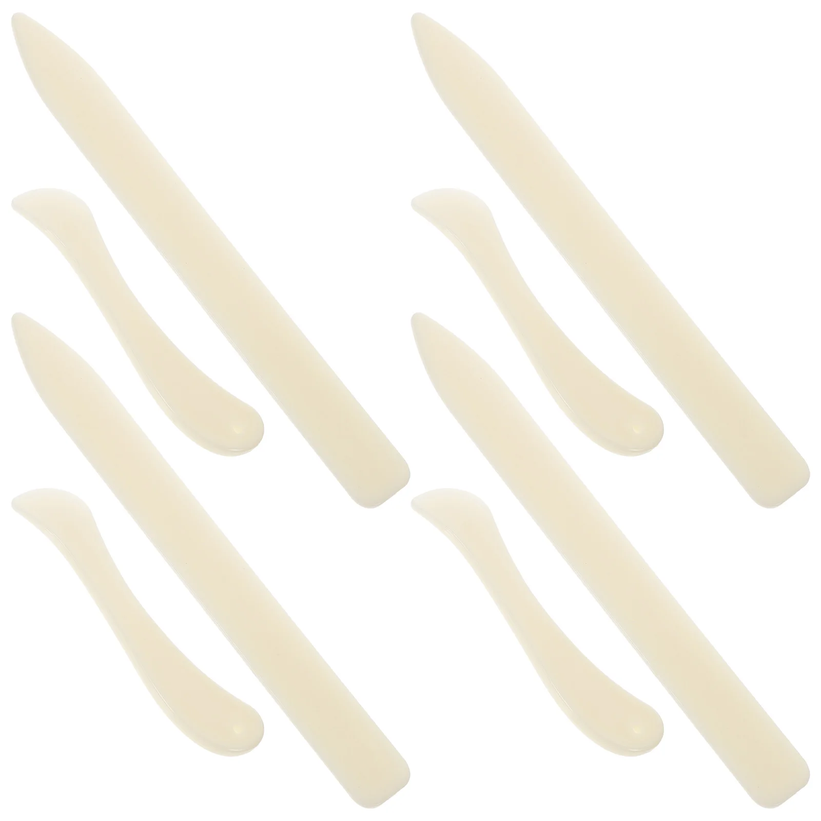 8 Pcs Bone Folder Paper Craft Tooling Letter Envelope Opener Creaser Office Supplies Bookbinding
8 Pcs Bone Folder Paper Craft Tooling Letter Envelope Opener Creaser Office Supplies Bookbinding