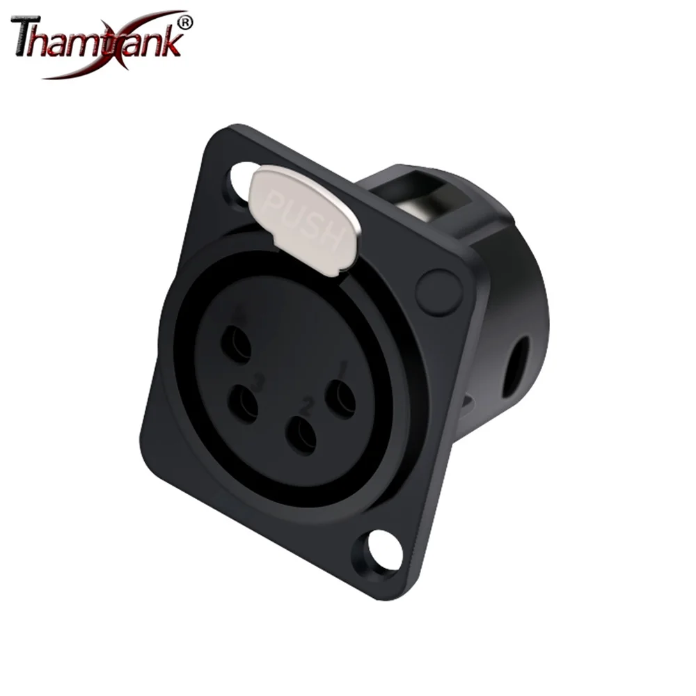 1 шт., разъем XLR, 4 штырька, фоторазъем, квадратная форма, крепление на панели, тип, никелированный адаптер
1 шт., разъем XLR, 4 штырька, фоторазъем, квадратная форма, крепление на панели, тип, никелированный адаптер
