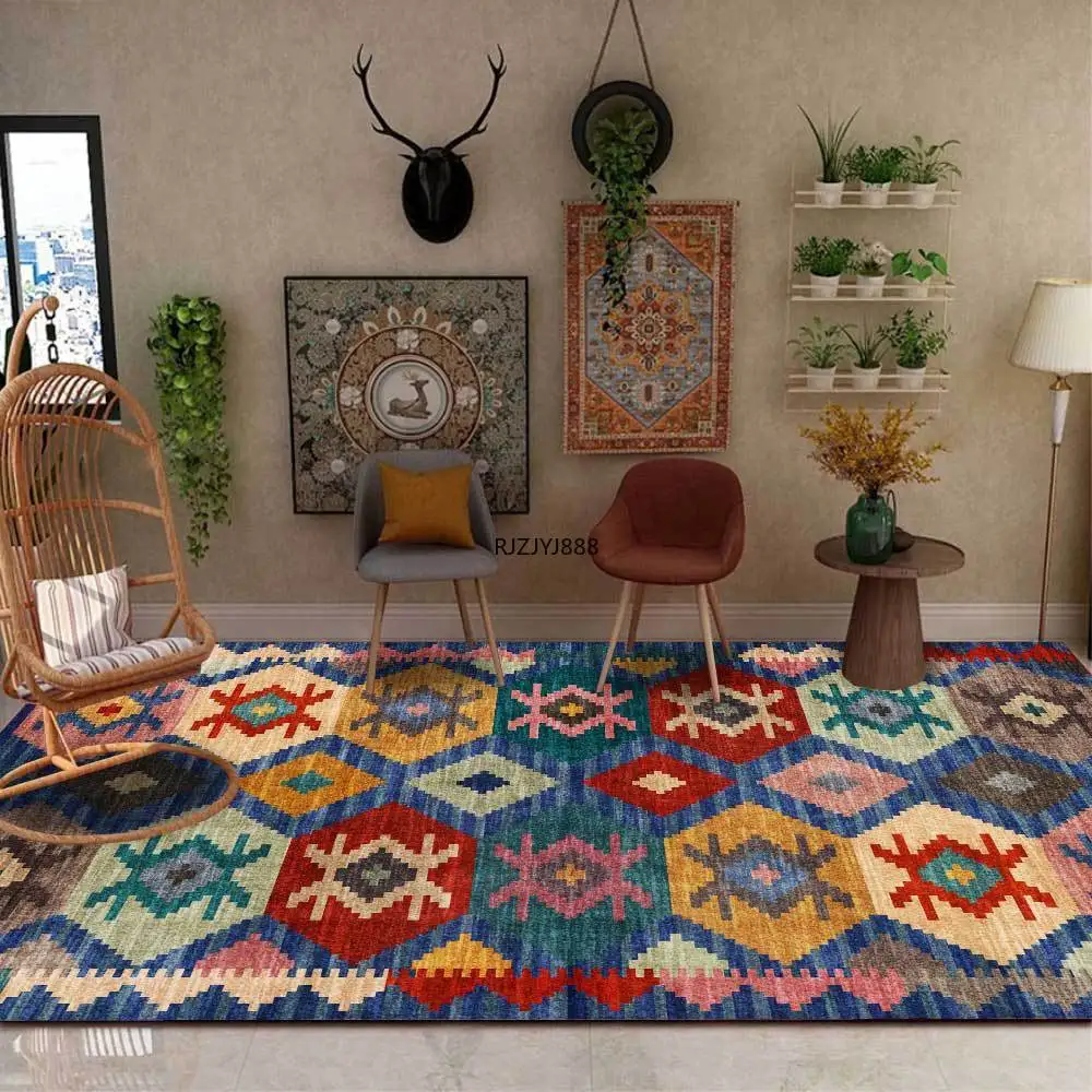 Новинка 2022, современный цвет, алмазная геометрическая мозаика, темно-синяя гостиная, прикроватный коврик для спальни, напольный коврик, ... 
Новинка 2022, современный цвет, алмазная геометрическая мозаика, темно-синяя гостиная, прикроватный коврик для спальни, напольный коврик, ...