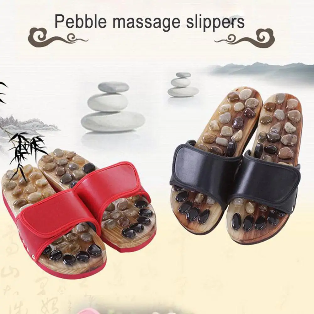 1 Pair Feet Massage Slippers Foot Acupuncture Therapy Massager Shoes Massager Cobblestone Acupuncture Stone Walk M4E1
1 Pair Feet Massage Slippers Foot Acupuncture Therapy Massager Shoes Massager Cobblestone Acupuncture Stone Walk M4E1