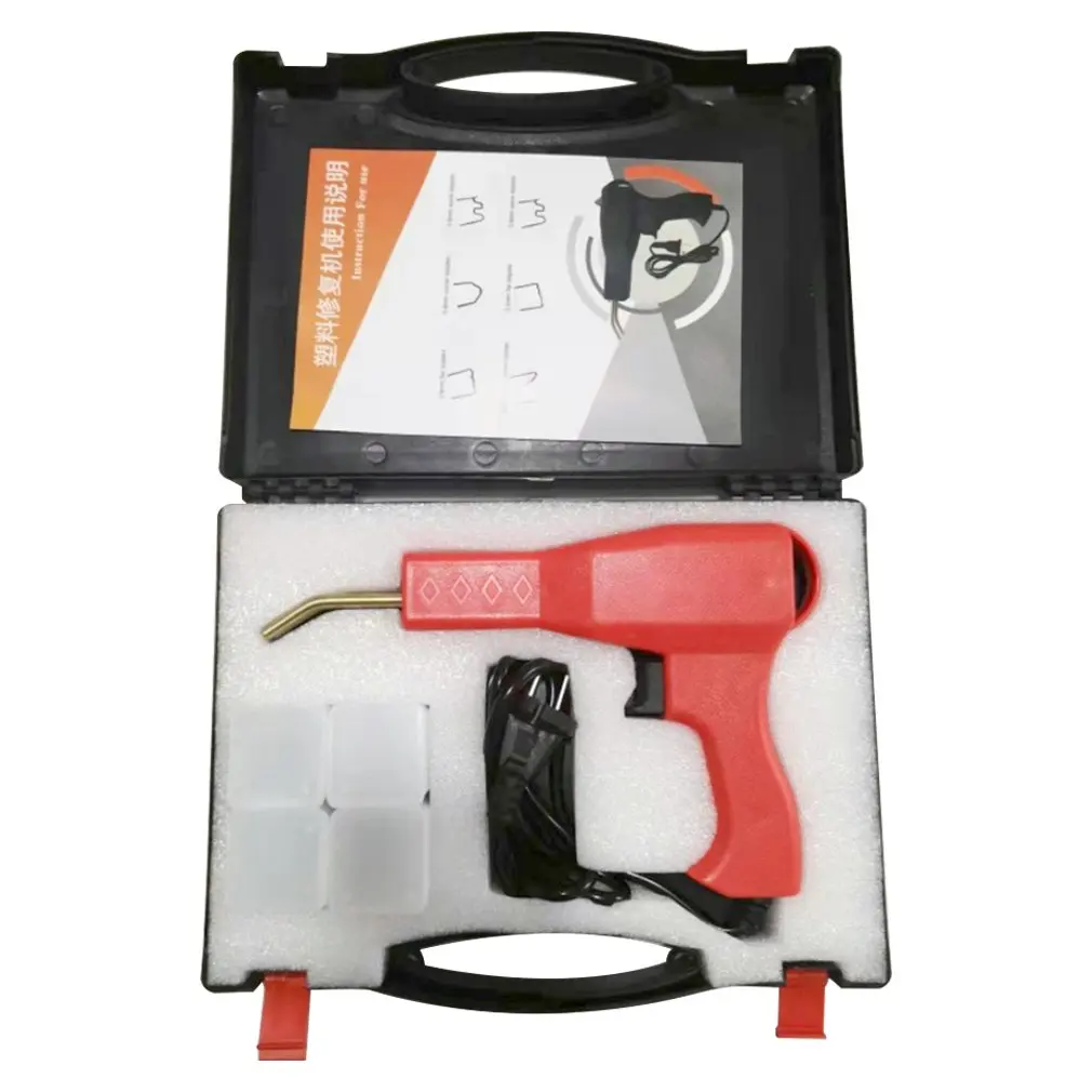 Professional Hot Stapler Plastic Repair System Welding Gun Bumper Fairing Auto Body Tool Plastic Welder Staple Soldering Iron
Professional Hot Stapler Plastic Repair System Welding Gun Bumper Fairing Auto Body Tool Plastic Welder Staple Soldering Iron