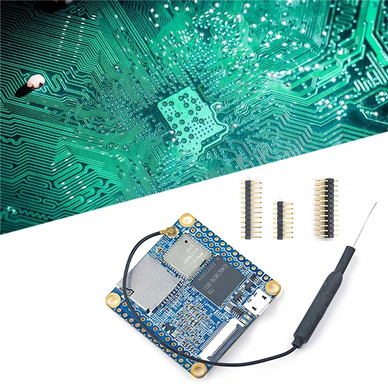 NanoPi NEO Air Development Board H3 4-Core 256MB+4GB WiFi Bluetooth Run UbuntuCore Mini IOT Development Board
NanoPi NEO Air Development Board H3 4-Core 256MB+4GB WiFi Bluetooth Run UbuntuCore Mini IOT Development Board