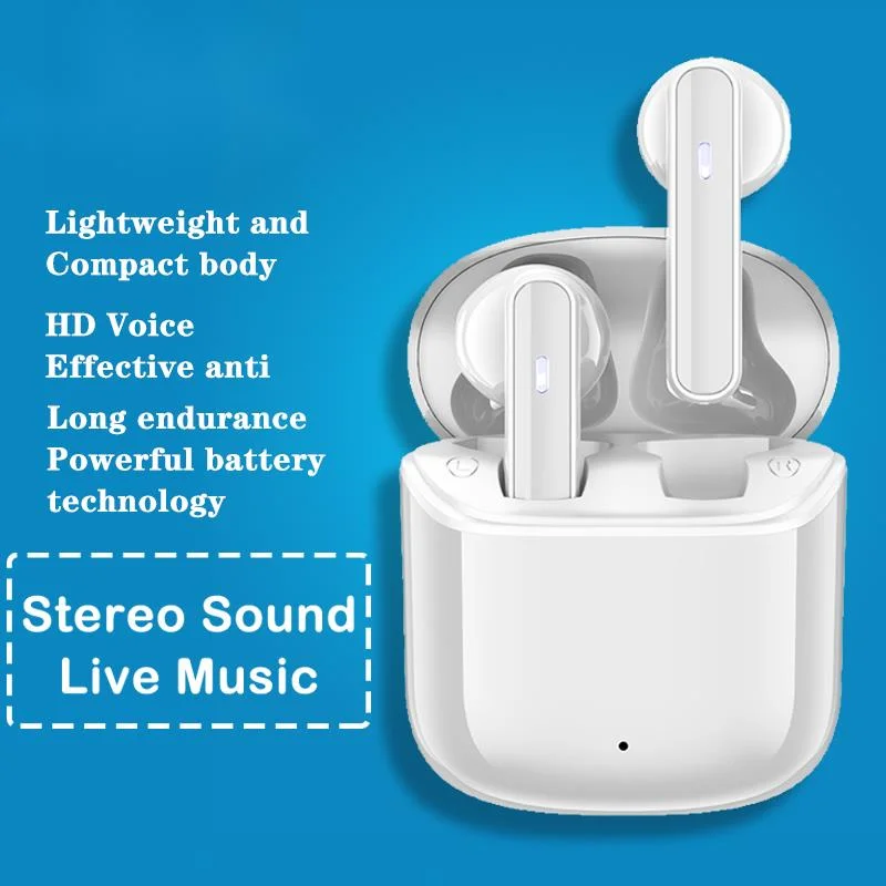 T9 Wireless Bluetooth Headset Noise Reduction Earphone Sports Waterproof Inear Touch Earbud TWS 9D Stereo Headphone Long Standby
T9 Wireless Bluetooth Headset Noise Reduction Earphone Sports Waterproof Inear Touch Earbud TWS 9D Stereo Headphone Long Standby