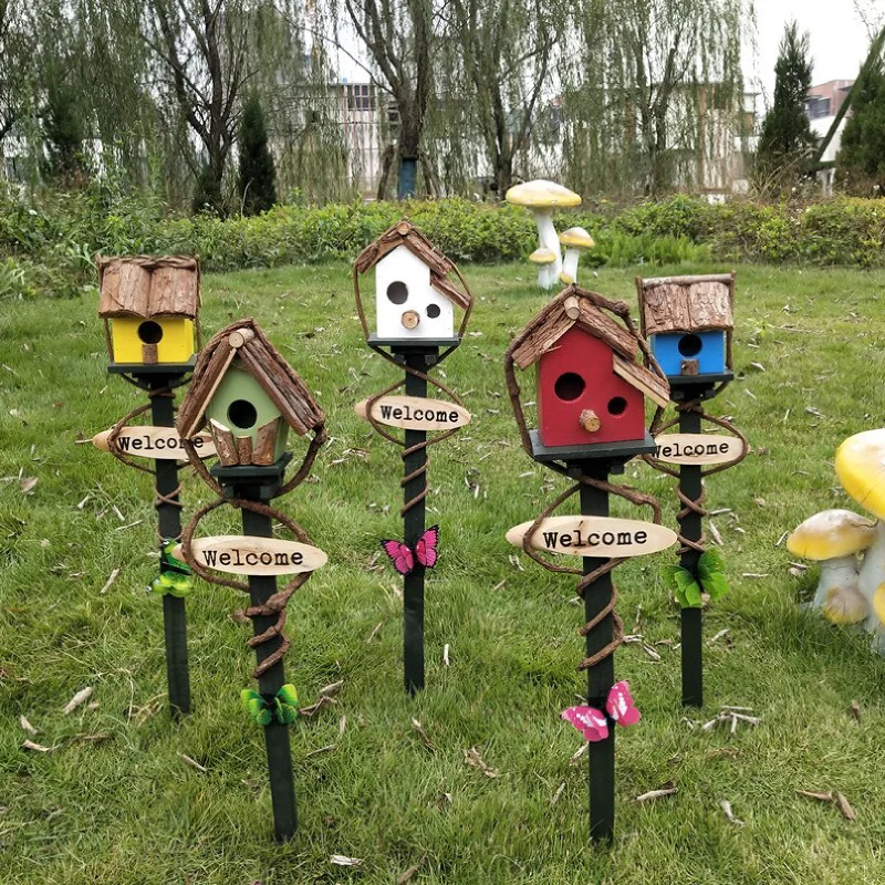 Декоративное Птичье гнездо, деревянный уличный домик для птиц, милый домик ручной работы, деревянные птичьи домики, украшение для лужайки
Декоративное Птичье гнездо, деревянный уличный домик для птиц, милый домик ручной работы, деревянные птичьи домики, украшение для лужайки