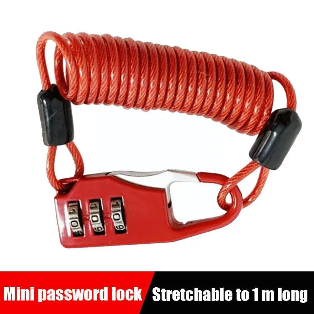 Helmet Lock Anti-theft Password Steel Wire Lock MTB Road Bike Locks For Scooter Motorcycle Portable Cycling Bicycle Cable L X6L8
Helmet Lock Anti-theft Password Steel Wire Lock MTB Road Bike Locks For Scooter Motorcycle Portable Cycling Bicycle Cable L X6L8